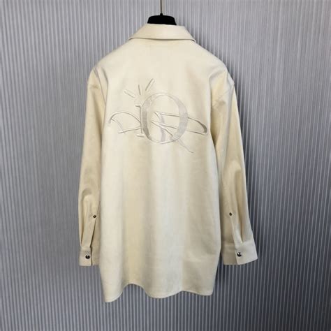 oversized cactus jack dior overshirt|Oversized CACTUS JACK DIOR Overshirt Beige.